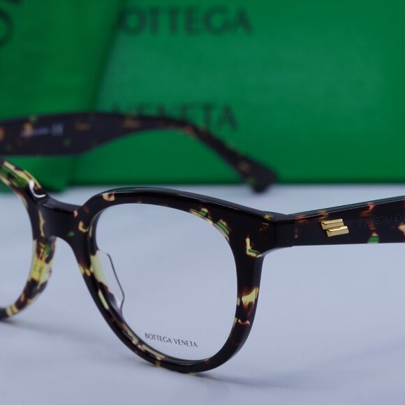 Bottega Veneta BV1020O 002 Cat Eye Eyeglasses 49mm – Havana - Picture 5 of 11